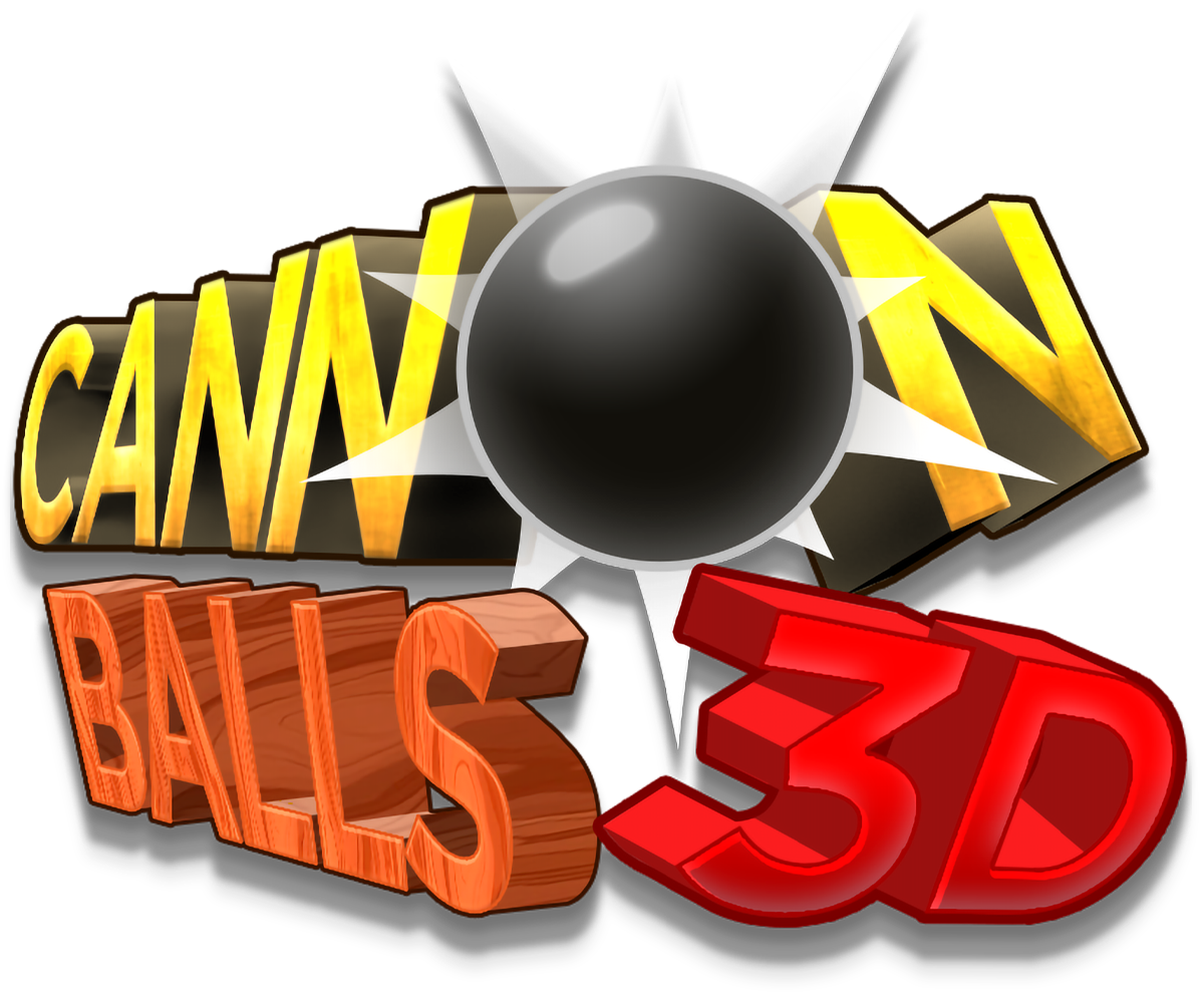 Cannon Balls 3D logo